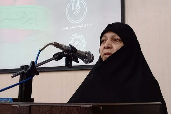 نصرت بابایی رییس جمعیت بانوان فرهیخته گلستان