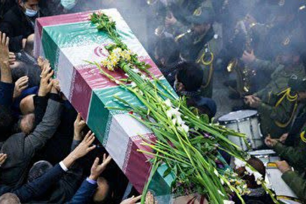 تشییع شهدای گمنام در گرگان