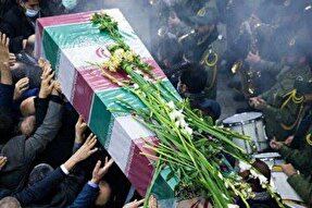 آئین تشییع شهدای گمنام در گرگان و کردکوی برگزار شد