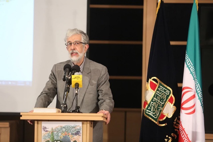 غلامعلی حدادعادل، رئیس فرهنگستان زبان و ادبیات فارسی