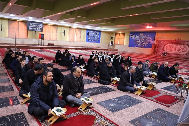 تجدید میثاق جهادگران دانشگاهی آذربایجان شرقی با آرمان‌های شهدا + عکس