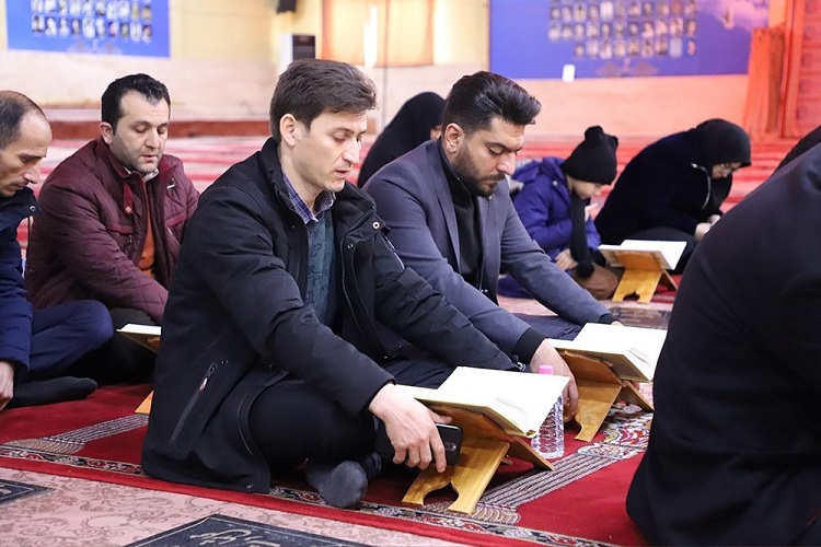 تجدید میثاق جهادگران دانشگاهی آذربایجان شرقی با آرمان‌های شهدا + عکس
