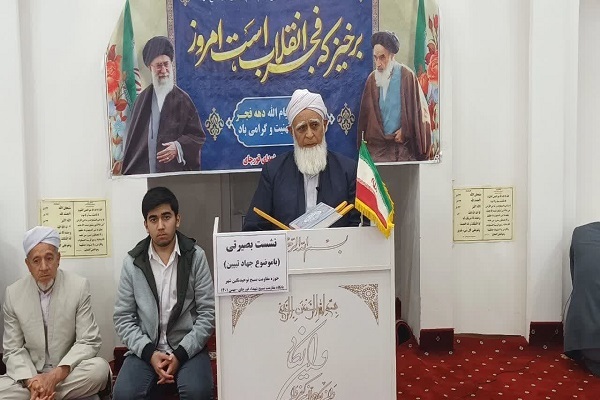 نشست بصیرتی جهاد تبیین در مسجد محمدیه روستای قورچای گنبد کاووس