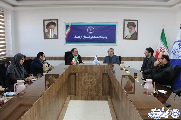 مهران اوچی اردبیلی رییس جهاد دانشگاهی اردبیل