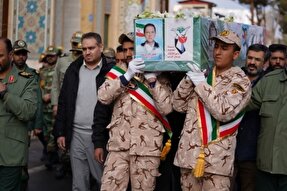 عکس | تشییع پیکر شهید «حسین ارجمندی» در کرمان