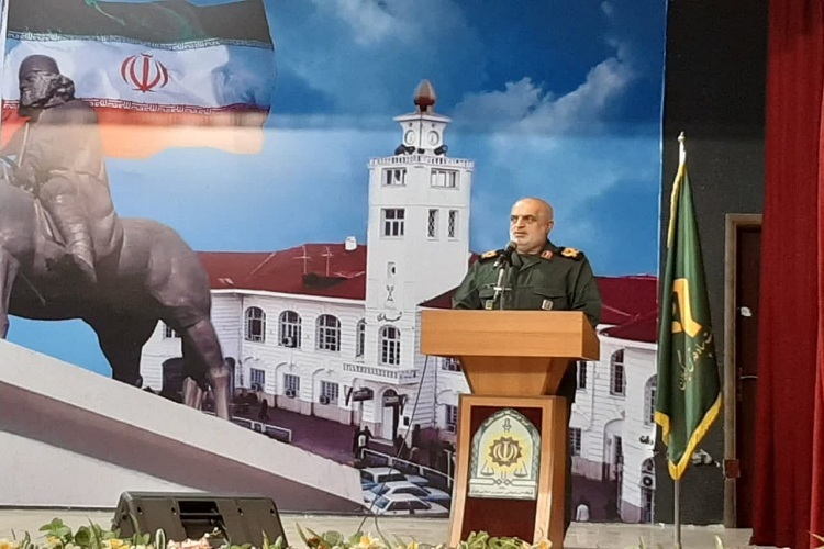 سردار عبدالله پور فرمانده سپاه قدس گیلان
