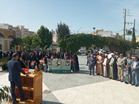 گردهمایی جامعه قرآنی بوشهر در محفل شهدایی دهه فجر + فیلم