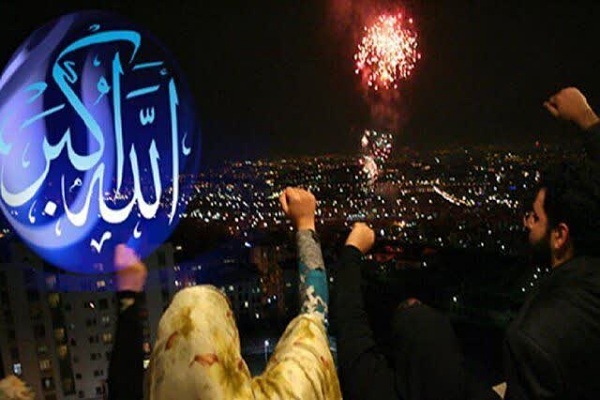 طنین انداز شدن نوای الله اکبر در گلستان