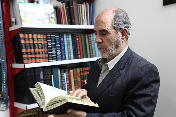 استاد قاسم ایمانی فردویی پیشکسوت قرآنی