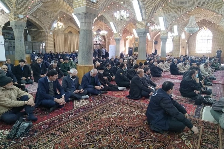 برگزاری مراسم گرامیداشت شهدای ۲۹ بهمن تبریز