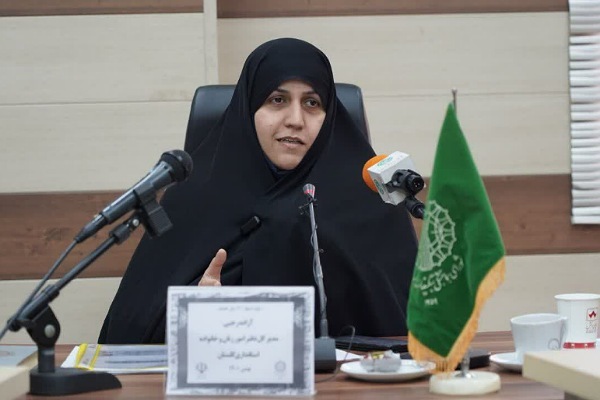 رجبی مدیر کل امور بانوان و خانواده استانداری گلستان