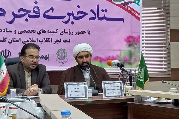 حجت الاسلام نادرپور رئیس شورای هماهنگی تبلیغات آق قلا