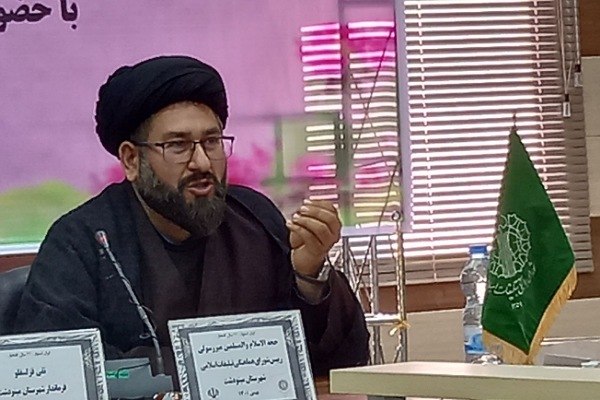 حجت الاسلام میررسولی رئیس شورای هماهنگی تبلیغات اسلامی مینودشت