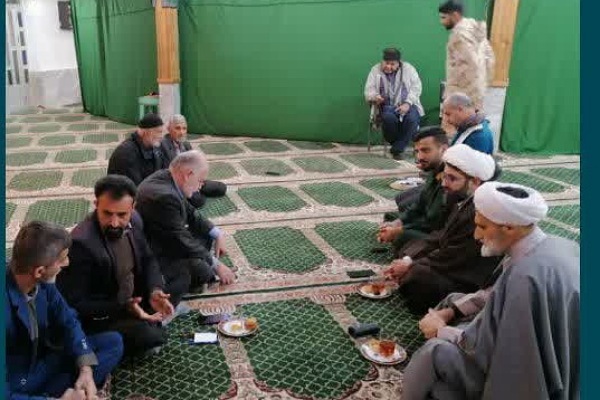 جلسه اجرای طرح محله اسلامی با حضور حجا الاسلام رضازاده در سرخنکلاته