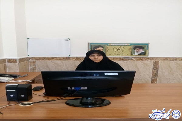 مهلقا حسن‌زاده معاون فرهنگی تبلیغی حوزه علمیه خواهران استان اردبیل