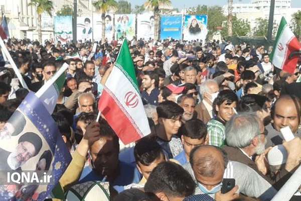 «ارمغان سفر» دولت ایران قوی در بوشهر
