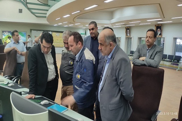 بازدید امانی از نیروگاه برق حرارتی شازند