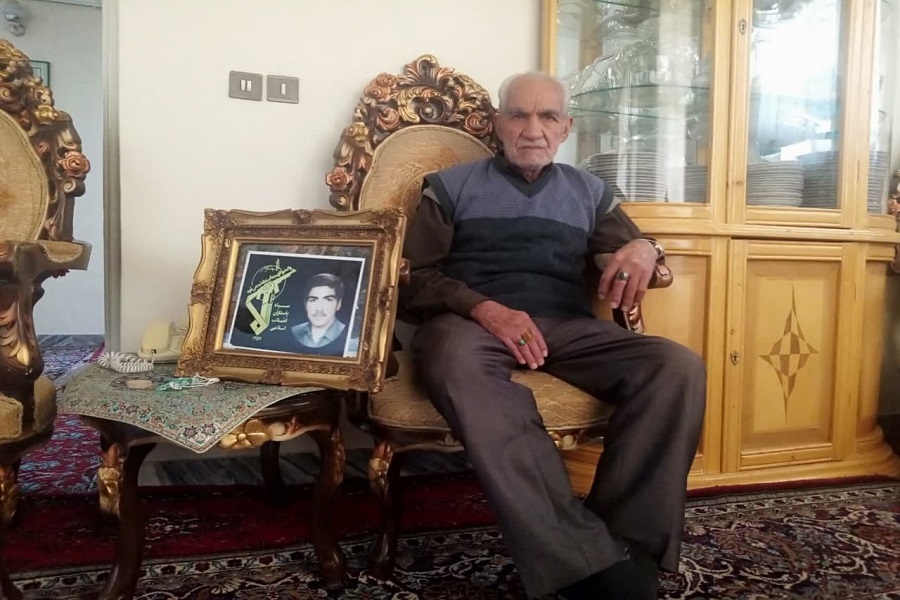 پدر شهید جمشید بیات ملایر
