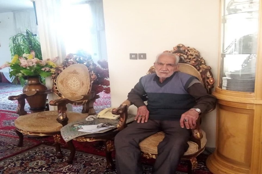 پدر شهید جمشید بیات ملایر