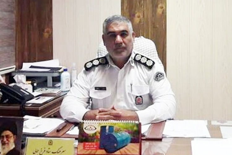 فرخ فرخ جمالی رئیس پلیس راهنمایی و رانندگی شهرستان همدان