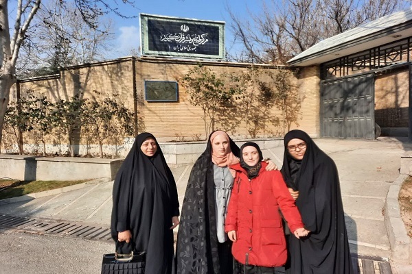 حضور بانوان قرآنی سوریه در ایران + عکس