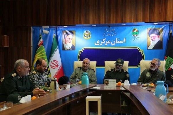 نشست مدیرکل حفظ آثار استان مرکزی با فرماندهان اتش