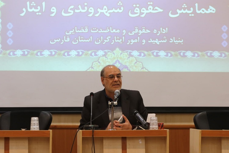 سردار ابراهیم بیانی، مدیرکل بنیاد شهید و امور ایثارگران فارس