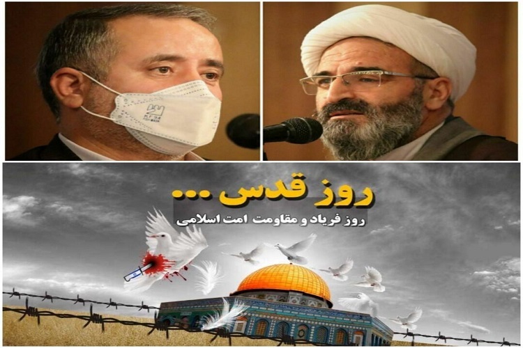 تجلیل نماینده ولی فقیه و استاندار سمنان از حضور حماسی مردم تجلیل نماینده ولی فقیه و استاندار سمنان از حضور حماسی مردم