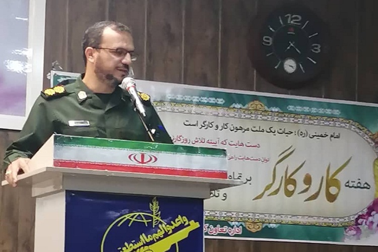 امیر جاهدی، جانشین فرمانده سپاه فجر فارس در اقشار بسیج