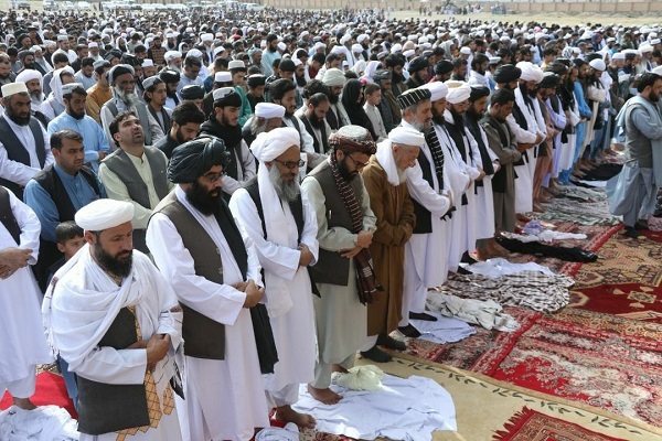 اقامه نماز عید فطر در افغانستان
