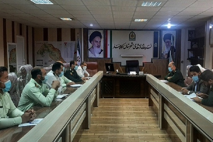 نشست فرماندهی انتظامی و سپاه شهرستان کوهچنار 