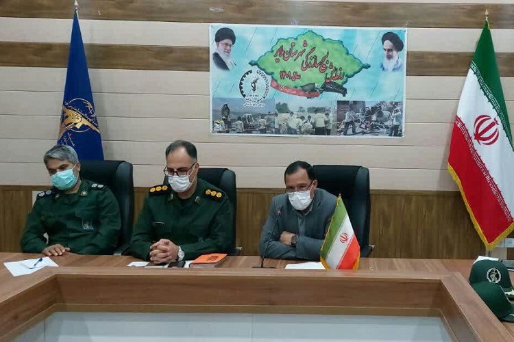 نشست رزمایش بسیج سازندگی ملایر 
