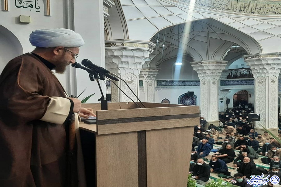 علی فروغی امام جمعه موقت اردبیل