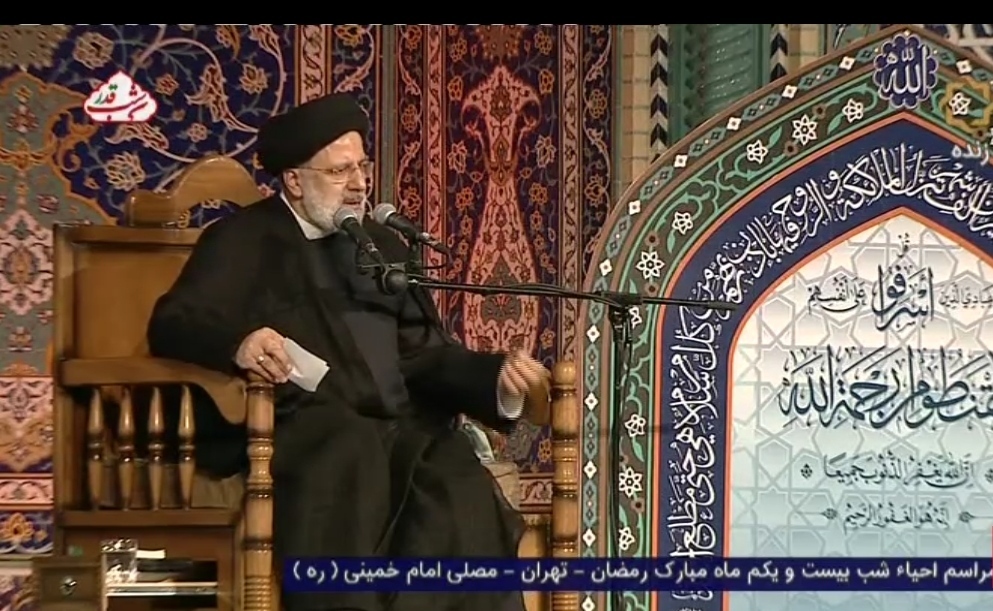 حضور رئیس جمهور در مراسم احیای مصلی امام خمینی(ره)