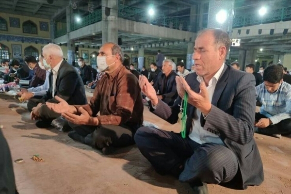 مراسم احیای شب بیست و یکم رمضان در لرستان برگزار شد