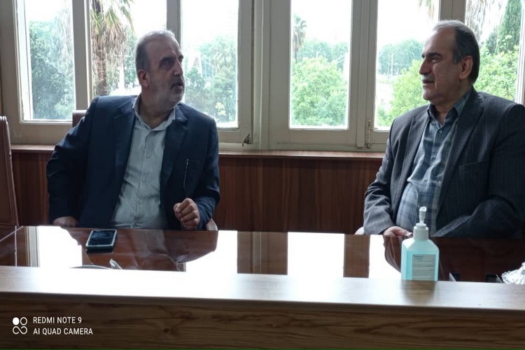 نشست رئیس جهاد دانشگاهی با رئیس دانشگاه مازندران