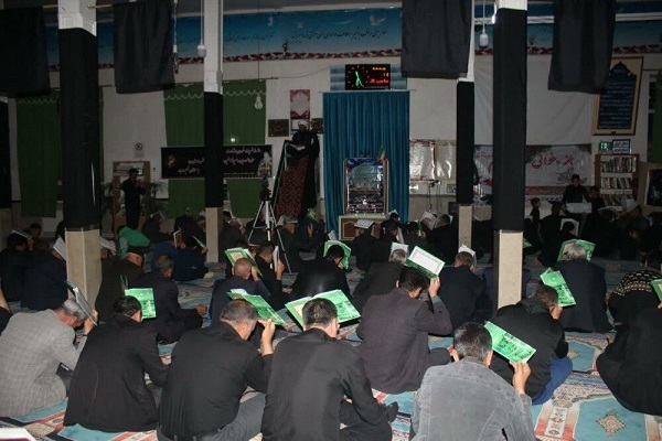 مراسم احیای شب قدر در مساجد بیجار برگزار شد