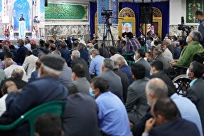 عکس | محفل انس یاران حاج قاسم