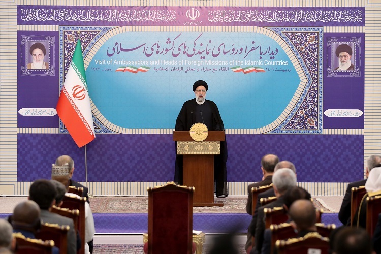 رئیس جمهور در دیدار با سفرا و روسای نمایندگی‌های کشورهای اسلامی