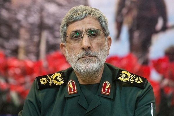 سردار اسماعیل قاآنی فرمانده سپاه قدس
