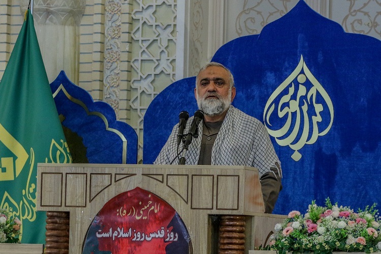 سردار محمدرضا نقدی، معاون هماهنگ&zwnj;کننده سپاه پاسداران انقلاب اسلامی