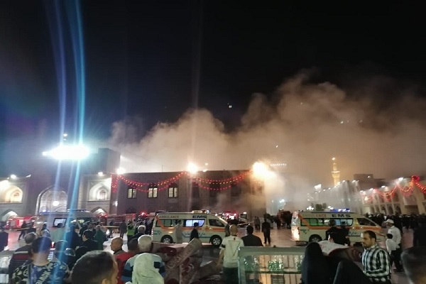 جزئیات حادثه آتش سوزی در حرم مظهر رضوی