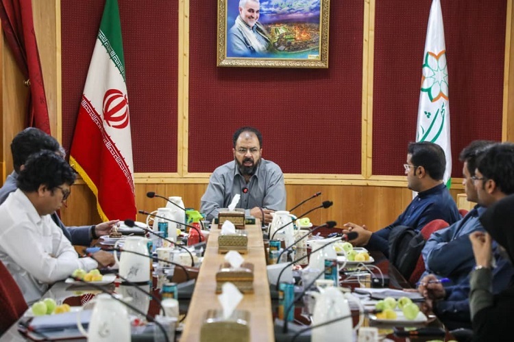 دیدار اعضای شورای شهر مهرستان با مسئولان شهرداری شیراز 