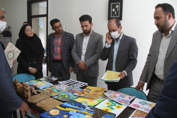 تجلیل از دختران موفق مرکز ندای مهر باران اردبیل