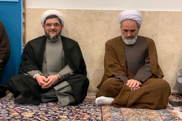 حضور آیت‌الله اعرافی در حوزه‌ علمیه هامبورگ
