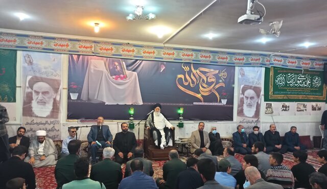 آیت&zwnj;الله سید احمد علم&zwnj;الهدی امام جمعه مشهد و نماینده ولی&zwnj;فقیه در خراسان