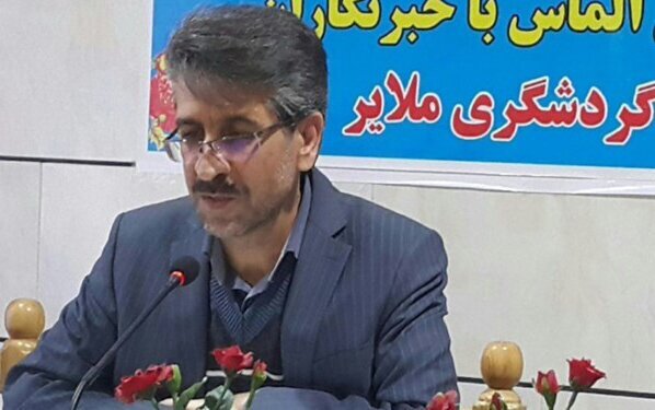 ابراهیم جلیلی رئیس اداره میراث فرهنگی، گردشگری و صنایع&zwnj;دستی شهرستان ملایر