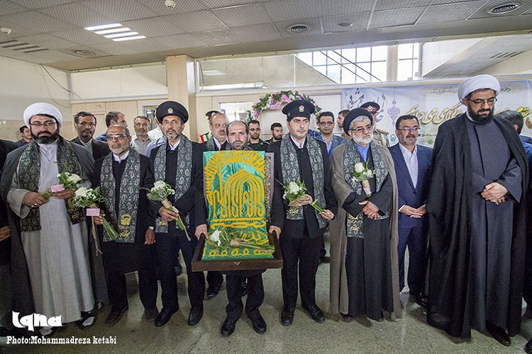 حضور خادمان امام رضا در همدان