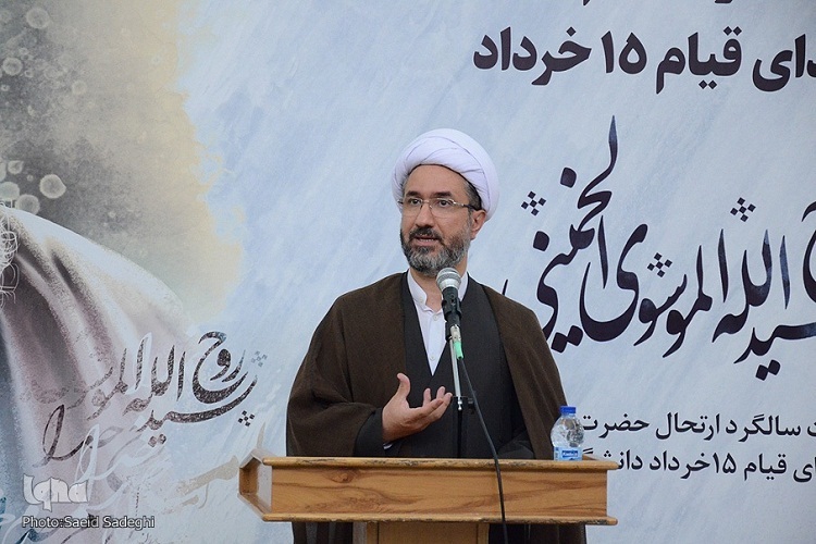 حجت الاسلام انوری، مسئول نهاد نمایندگی مقام معظم رهبری در دانشگاه&zwnj;های آذربایجان شرقی