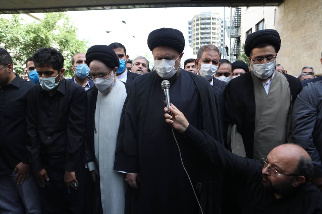 مراسم تشییع پیکر مرحوم دعایی در مؤسسه اطلاعات برگزار شد